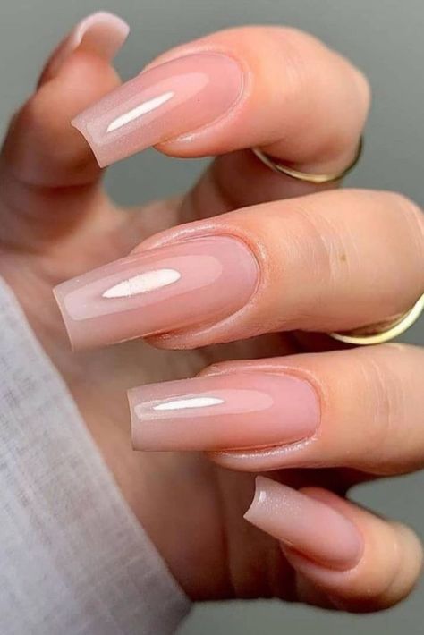 Pink coffin nails are so popular in 2021 in Spring and Summer. What are coffin nails (ballerina nails), and how is it made? Coffin nails, which are becoming the most popular trend now, are not developing rapidly, and the acrylic nails style that requires long nails to allow files on one side and knife points on the other is also known as nails for coffins. Neutral Nails Acrylic, Maquillage On Fleek, Bridesmaids Nails, Milky Nails, Nude Nail Designs, Pink Acrylic Nails, Neutral Nails, Square Acrylic Nails, Dream Nails