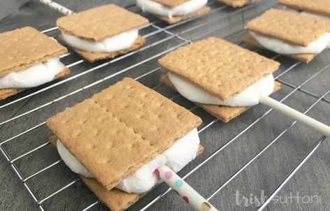 S’more On A Stick, S'more On A Stick, S’more Pops, Chocolate Covered Oreos On A Stick, Chocolate Dipped S’mores, Chocolate Dipped Smores, Marshmallow Smores On A Stick, S’more Sticks, S'mores On A Stick