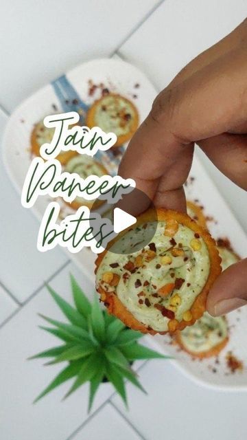 Khushboo🌸| Home Chef on Instagram: "Jain Paneer Bites ✨  A Diwali special recipe to impress your guests with these delicious bites as finding paneer in these bites is gonna be difficult for them unless you'll tell them the Unique Recipe 🪔 Super delicious, super tasty & Just looking like a Wow 😲   ✨ Highly Recommended ✨  #jain #jainfood #jainism #jainstatus #paneer #paneerrecipes #paneerlove #cheese #cheeselover #cheeselove #basil #coriander #monaco #biscuits #starter #appitizers #starters #diwali #diwalisnacks #diwalifood #diwali2023 #reels #reelsinsta #trendingreels #content #contentcreator #curator #recipes #recipeoftheday #quicksnack" Indian Starter Recipes, Veg Starter Recipes, Indian Paneer Recipes, Diwali Special Recipes, Jain Recipes, Diwali Snacks, Paneer Dishes, Unique Snacks, Unique Recipe