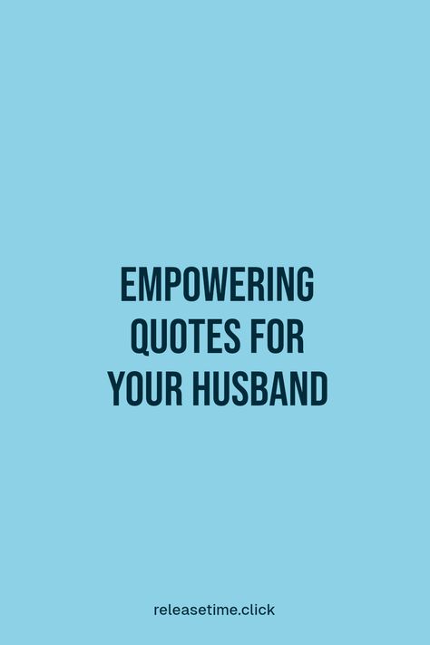 Every husband loves to hear words of encouragement after a tough day. Whether he’s feeling down or just needs a boost, sharing thoughtful and inspiring quotes can lighten his mood. Explore these uplifting phrases crafted to strengthen your bond and remind him how cherished he is. From love quotes to motivational sayings, discover ways to support your partner emotionally. Sending him these words will show him he is never alone and always has you cheering him on Notes To Husband Love, Amazing Partner Quotes, Support Your Husband Quotes, Uplifting Words For Him, We’ll Get Through This Together Quotes, Words Of Encouragement For Husband Work, Motivation Quotes For Husband, Uplifting Quotes For Husband, Quotes To Encourage Him