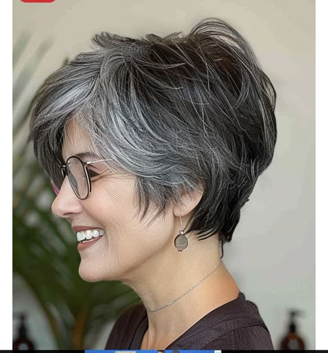 Grey Hair Inspiration Short Hairstyles, Pixie Haircut Older Women, Grey Short Hairstyles, Pixie Hairstyles For Older Women, Short Haircuts For Older Women, Layered Pixie, Gorgeous Gray Hair, Older Women Hairstyles Short, Pixie Hair