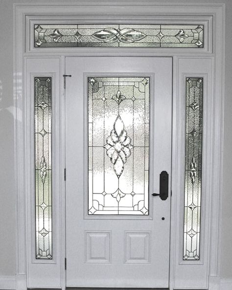 Door Glass Design Modern, Glass Main Door, Glass Art Diy, Contemporary Garage Doors, Glass Entrance Doors, Beveled Glass Doors, White Front Door, Window Glass Design, Glass Door Design