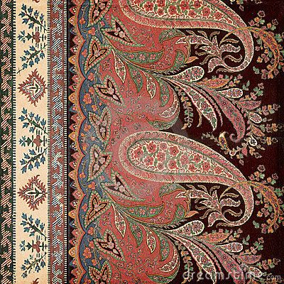 Antique Vintage paisley indian background by Jodielee, via Dreamstime Indian Background, Digital Border, Art Chinois, Paisley Art, Vintage Paisley, Paisley Fabric, Digital Borders Design, Art Japonais, Design Image