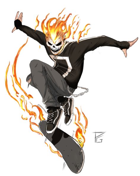 Robbie Reyes Ghost Rider, Ghost Raider, New Ghost Rider, Robbie Reyes, Marvel Comic Universe, Superhero Design, Ghost Rider, Amazing Spiderman, Marvel Dc Comics