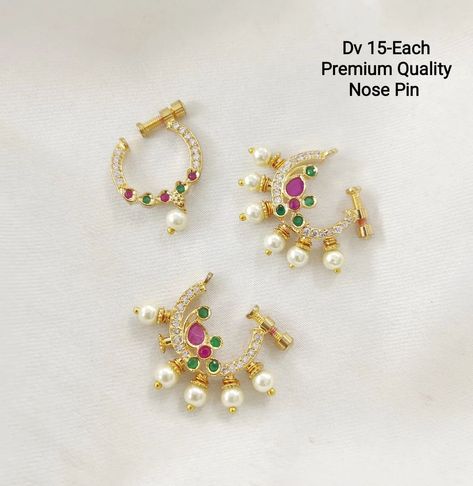 Nose Ring Indian Wedding, Pressing Nose Ring, Nose Ring Indian, Ring Indian, Jewelry Ruby, Temple Jewelry, Jewel Wedding, Indian Temple, Bollywood Style