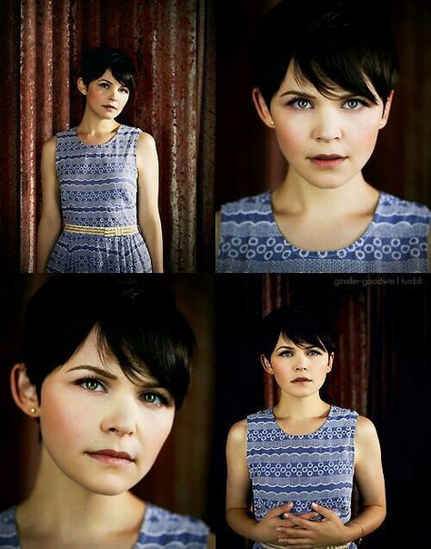 Cabelo curto é estilo Ginnifer Goodwin Pixie, French Bobs, Girls Short Haircuts, Ginnifer Goodwin, Cute Short Haircuts, Hairstyles For Girls, Hair Pixie, Girl Haircuts, Bob Hair