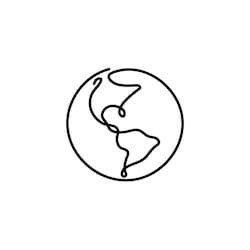 Minimal Earth Tattoo, Earth Line Tattoo, One Line Earth Tattoo, Mini Earth Tattoo, Tiny Earth Tattoo, Small Earth Tattoo, Earth Line Art, Earth Tattoo Design, Minimal Line Tattoo