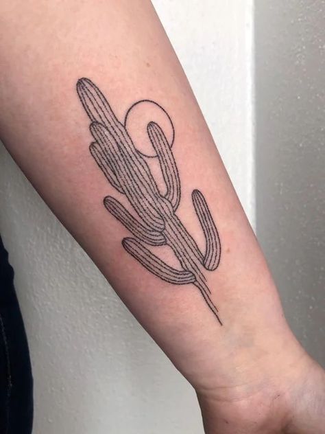 Cactus Flower Tattoo, Saguaro Cactus Flower, Saguaro Flower, Desert Tattoo, Cody Jinks, Arizona Tattoo, Stick Poke Tattoo, Kunstjournal Inspiration, Cowgirl Tattoos