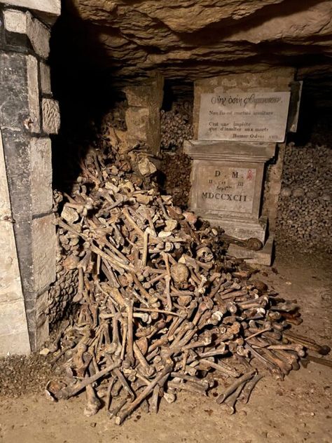 The Catacombs Paris, Cask Of Amontillado Aesthetic, Paris Catacombs Aesthetic, France Catacombs, Catacombs Aesthetic, French Catacombs, Odessa Catacombs, Ruins Aesthetic, Catacombs Of Paris