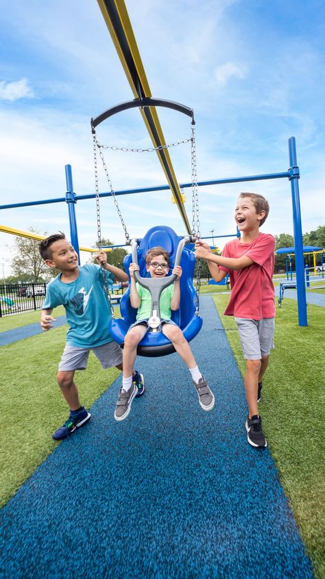 Zipline Playground, Playground Design Landscape, Adaptive Playground, Sensory Playground, Accessible Playground, Inclusive Playground, Modern Playground, Children Playground, No Limitations