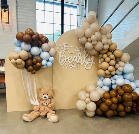 We Can Bearly Wait Sign - Adorable … curated on LTK We Can Bearly Wait Sign, Wooden Backdrops, We Can Bearly Wait, Bearly Wait, Shower Backdrop, Teddy Bear Baby Shower, Baby Shower Backdrop, Baby Themes, Baby Bear Baby Shower