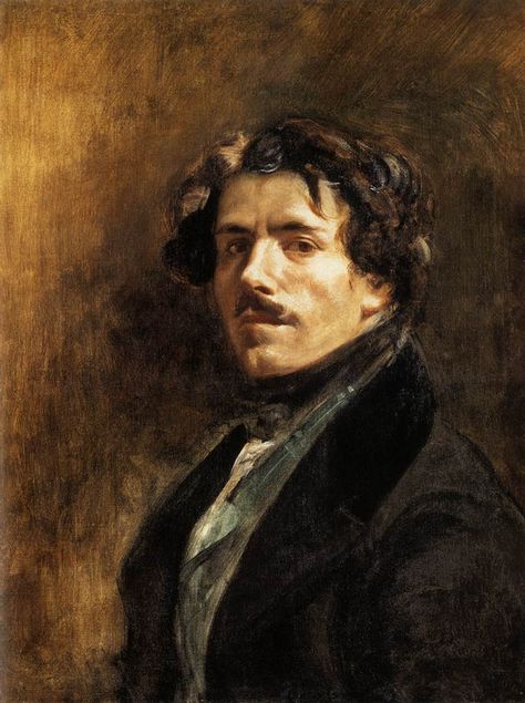 Delacroix Paintings, Russian Painters, Famous Portraits, Eugène Delacroix, Baroque Painting, Oil Canvas, Oil Portrait, Historical Art, Romantic Art