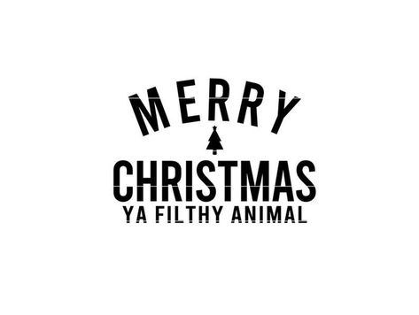 Merry Christmas Ya Filthy Animal Svg, Home Alone Svg, Happy New Year Design, Merry Christmas Ya Filthy Animal, Christmas T Shirt Design, Cricut Christmas, Ya Filthy Animal, Animal Svg, Filthy Animal