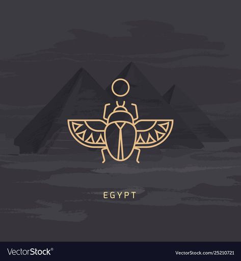 Simple Scarab Tattoo, Egyptian Illustration, Beetle Logo, Scarab Beetle Tattoo, Egyptian Design Pattern, Scarab Tattoo, Egyptian Scarab Beetle, Egyptian Beetle, Egypt Design