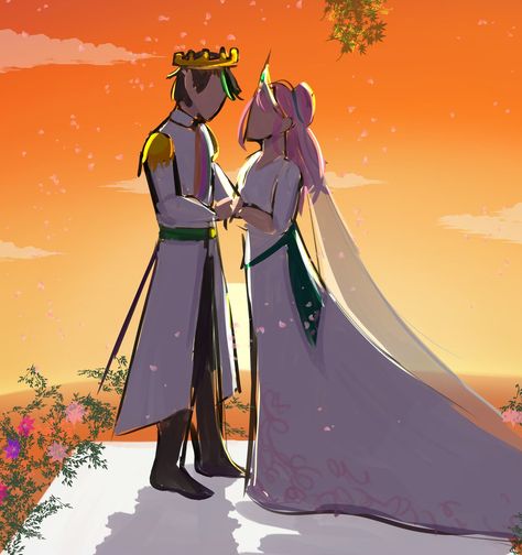 Joel And Lizzie, Lizzie And Joel, Ace Illustration, Empires Fanart, Flower Husbands, Ldshadowlady Fan Art, Empire Wallpaper, Fan Art Wallpaper, 3rd Life