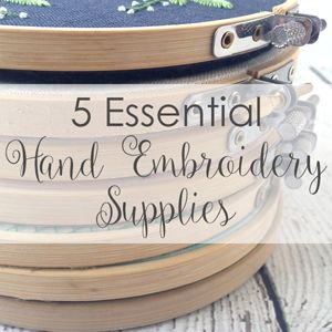 Beginner Embroidery Tips - Cutesy Crafts