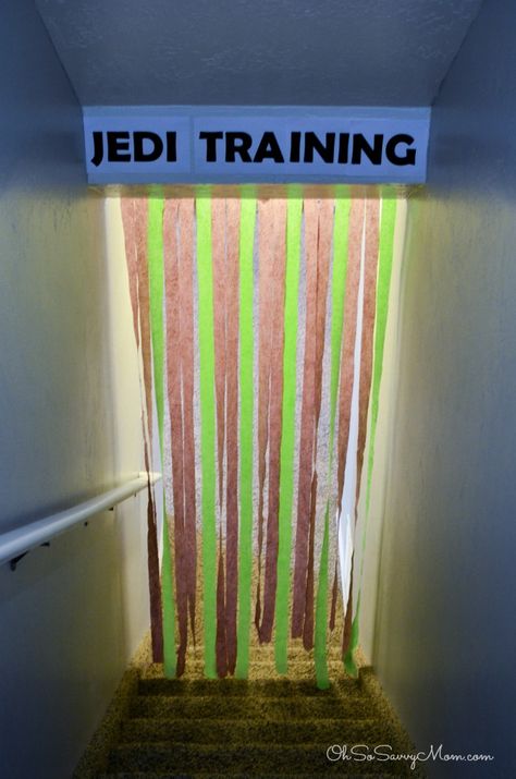 Jedi Training Academy Party, Jedi Training Party, Jedi Princess Party, Star Wars Bday Party, Young Jedi Adventures Birthday, Mandalorian Birthday, Star Wars Party Decorations, Star Wars Party Food, Star Wars Party Games