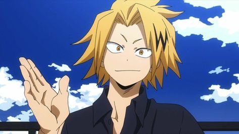 My Hero Academia Kaminari, Human Pikachu, Kaminari Denki, Denki Kaminari, Anime Screenshots, Legend Of Korra, Plus Ultra, My Hero Academy, My Bf