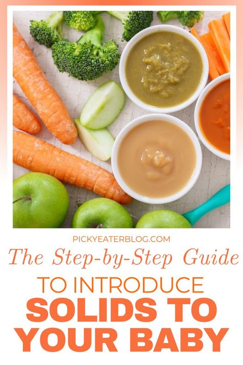 How To Start Solids With Baby, Introducing Baby Food, Feeding Baby Solids, Baby Solids, Make Baby Food, Baby Food Guide, Starting Solid Foods, Baby Solid Food, Making Baby Food