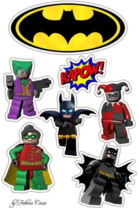 Hibiscus Clip Art, Batman Stickers, Batman Birthday Party, Cake Topper Printable, Batman Party, Birthday Cake Topper Printable, Lego Birthday Party, Batman Birthday, Arte Dc Comics