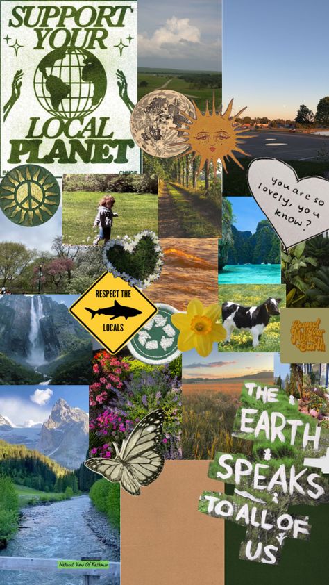 happy earth day!! #earthday #earth #respectyourmother #earthy #savetheplanet #green #treehugger #saveplanetearth #everydayisearthday #recycle Save Earth Aesthetic, Save The Earth Wallpaper, Earth Day Wallpaper Aesthetic, Earth Day Aesthetic Art, Earth Day Wallpaper, Earth Day Instagram Post, Earth Collage, Earth Day Aesthetic, Earth Aesthetic