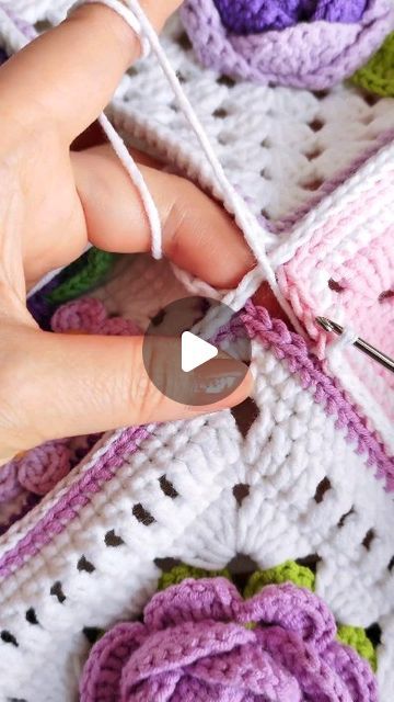 How To Put Crochet Squares Together, Joining Knitted Squares With Crochet, How To Sew Crochet Granny Squares Together, How To Attach Crochet Squares, Join Squares Crochet, Joining Squares With Crochet, Join Crochet Squares Together, How To Crochet Squares Together, Crochet Joining Squares