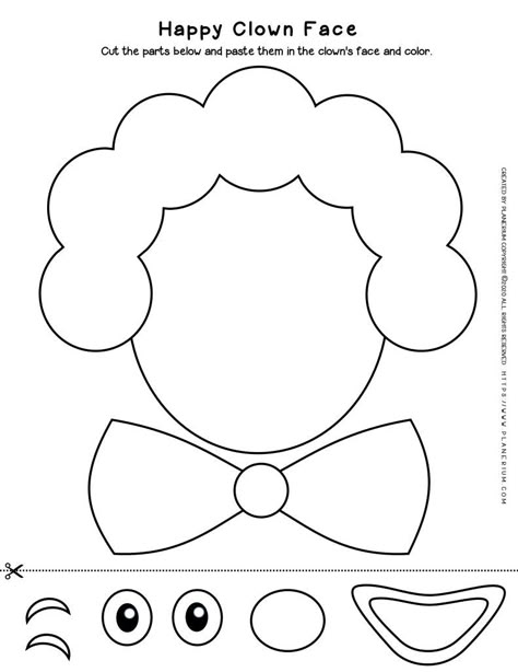 Celebrate Carnival with high quality coloring pages and Worksheets that kids will love! Choose your favorites for your class! Suitable for Elementary School. Circus Theme Preschool Activities, Circus Crafts Preschool, Preschool Circus, Circus Activities, Carnival Activities, Clown Crafts, Carnival Crafts, Circus Crafts, Theme Carnaval