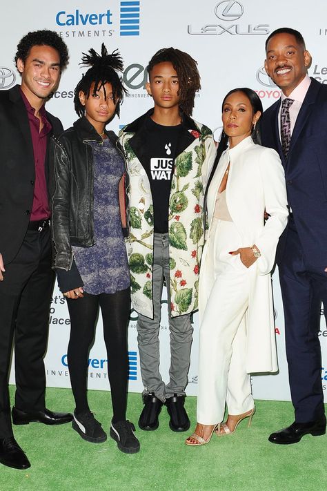 Will Smith Children, Jayden Smith, Will Smith And Family, Jaden Smith Fashion, Famous Families, Smith Family, Jada Pinkett, Willow Smith, Jaden Smith