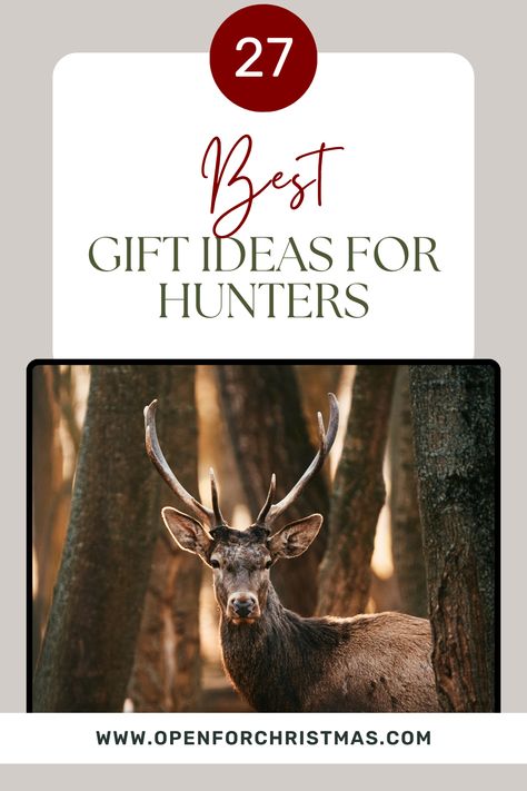 When it comes to deer hunters finding the perfect gift can leave many of us getting cold feet and simply buying a gift card for our favorite hunter. This of course is exactly the opposite of the thoughtful gift that we envisioned when we started our trek for the perfect hunting gift. That is why we have compiled this hunting gift guide to help you find the best gift ideas for deer hunters! Deer Hunter Gift Ideas, Gift Ideas For Hunters, Hunter Christmas Gifts, Dove Hunting, Hunting Themes, Deer Camp, Deer Gifts, 6th Anniversary Gifts, Gifts For Gf