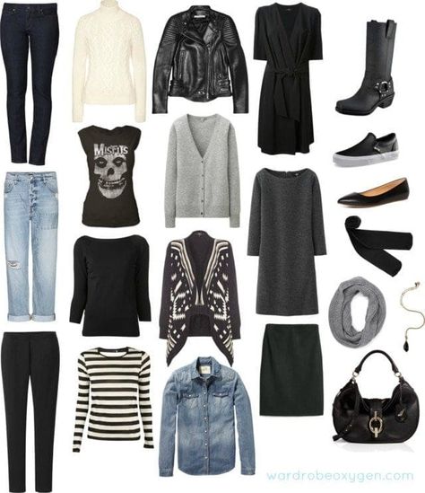 Look Grunge, Chique Outfit, Winter Capsule, Minimalist Capsule Wardrobe, Winter Capsule Wardrobe, Clothes And Shoes, Hipster Outfits, Rocker Chic, Fashion Capsule