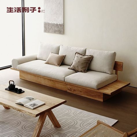 Japandi Couch, Japanese Couch, Japan Sofa, Homemade Couch, Plywood Sofa, Timber Sofa, Daybed In Living Room, Japanese Sofa, Japanese Style Bedroom