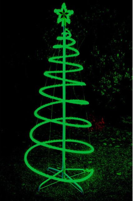 120cm Green Solar LED Spiral Xmas Tree Rope Light contemporary holiday outdoor decorations Holiday Outdoor Decorations, Crafts Quotes, Tree Rope, Christmas Rope Lights, Outdoor Tree Lighting, Rope Lighting, Spiral Christmas Tree, Outdoor Topiary, Waterfall Lights