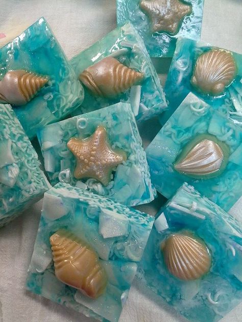 Marinos Beach Reception, Beach Soap, Reception Favors, Mp Soap, Savon Diy, Soap Melt And Pour, Săpunuri Handmade, Pretty Soap, Soap Craft