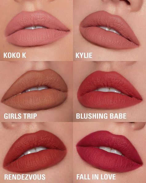 Kylie Cosmetics on Instagram: “NEW Lipstick Kits 😍 which shade is your favorite? Launching tomorrow 1.22 9am pst with our 2 new Liquid Kyliners 🖊 KylieCosmetics.com” Kylie Lipkits, Kylie Jenner Lip Kit, Kylie Lipstick, Kylie Makeup, Kylie Jenner Lips, Kylie Lips, Kylie Lip Kit, Kylie Jenner Lipstick, Lipstick Kit