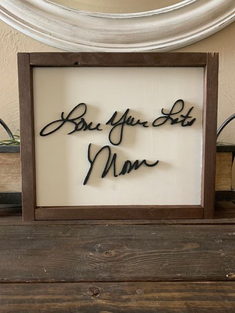 3D Custom Handwritten Wooden Sign Personal Handwriting Wood - Etsy Handwriting Keepsake Gift Ideas, Memorial Wood Burning, Handwritten Gifts Ideas, Handwriting Keepsake, Handwritten Signs, Diy Personalized Gifts, Custom Handwriting Gifts, Memorial Gift Ideas, Personalized Office Gifts