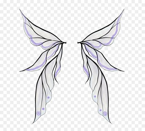 Fairy Wings Drawing, Fairy Wing Tattoos, Butterfly Wing Tattoo, Wing Tattoos On Back, Wings Sketch, Wing Tattoos, Key Tattoos, Wing Tattoo Designs, Sigil Tattoo