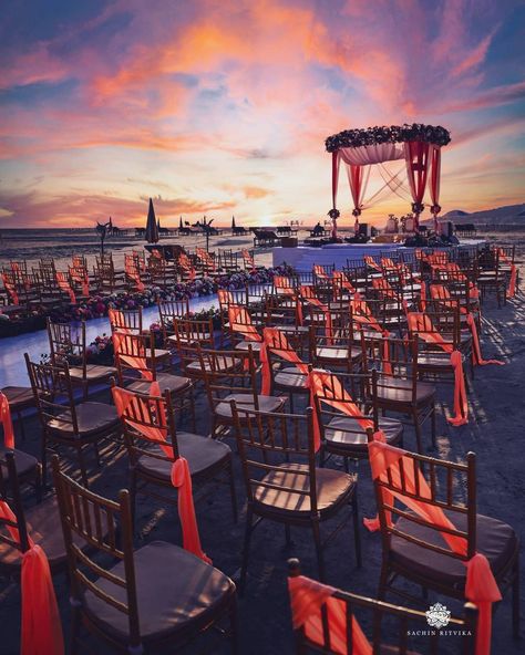 @sachinritvika shared a photo on Instagram: “Dare to dream, coz some dreams do come true. @ Pauravi & Chinmay's Wedding Thanks @rohitrsoni 🥰 Event Managed by @vlw.global Decor…” • Jan 30, 2021 at 9:58am UTC Traditional Mandap, Hindu Wedding Decor, Backdrop Flowers, Sunset Beach Weddings, Goa Wedding, Indian Wedding Decor, Destination Wedding Decor, Global Decor, Wedding Thanks