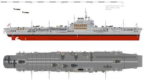 HMS Illustrious (87) British Royal Navy Pre-WWII Aircraft Carrier (L) April 5, 1939. (google.image) 07.2021 (Color Diagram) Color Diagram, Hms Illustrious, Bridge Structure, British Royal Navy, Oil Tanker, Aircraft Carriers, Naval History, Wwii Aircraft, Flight Deck