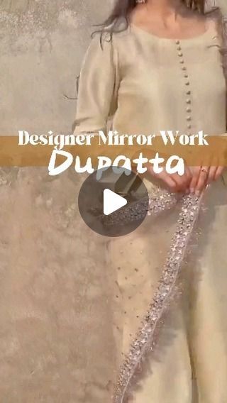 Mirror Work Dupatta, Mirror Work, May 7th, May 7, Work Outfit, Mirror, On Instagram, Clothes Design, Quick Saves