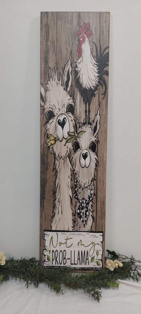 Country Wood Signs, Small Porch Decorating, Animal Paintings Acrylic, Wood Porch, Driftwood Art Diy, Barrel Stave, Welcome Signs, Southern Illinois, Barn Board