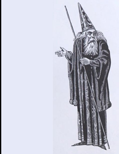 "i like this old illustration of a Wizard it looks like he's saying "I don't know! How the hell should i know?" @otherhappyplace on twitter Wizard 80s Art, Vintage Wizard Illustration, Vintage Wizard Art, Old Wizard Character Design, Cool Wizard Art, Old Wizard Art, Wizard Reference, Wizard Pfp, Mage Tattoo