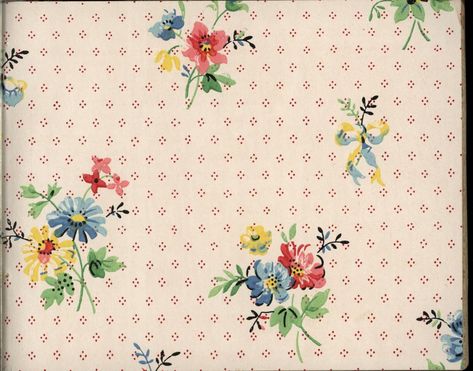 Calico Print wallpaper Calico Cats Wallpaper, Calico Illustration, Vintage Calico Fabric, Printable Shabby Chic Dollshouse Wallpaper, Calico Print, Calico Fabric, 1930s Fashion, Print Wallpaper, Vintage Wallpaper