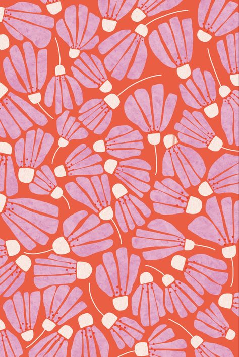 Illustration Flowers Digital Art Print Pattern Pink Wallart Flowerpattern Muster Best Of Amazon, Leaf Vector, Flower Print Pattern, Artsy Background, Minimal Patterns, Textile Prints Design, Textile Pattern Design, Flower Background Wallpaper, Life Tips