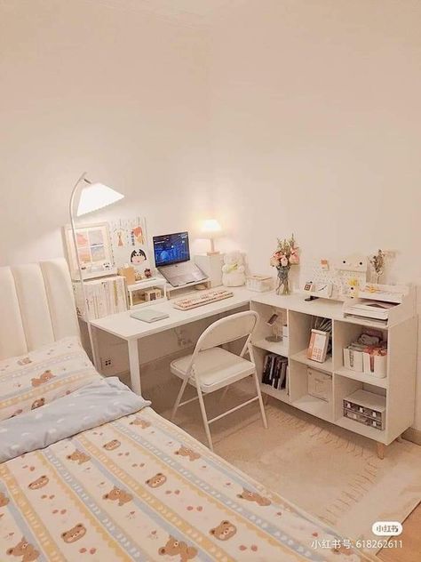 Small Room Makeover, Pastel Room, Room Redesign, Pinterest Room Decor, Study Room Decor, Cute Bedroom Decor, Small Room Design, Redecorate Bedroom, Minimalist Room