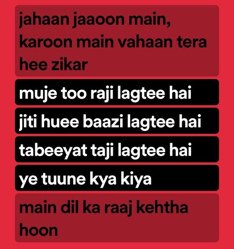 Song

Spotify songs

Spotify lyrics

Spotify aesthetic

Songs

Song aesthetic

Song lyrics

Savage lyrics

Attitude lyrics

Lyrics

Lyrical songs

Romantic songs 

Just lyrics 

Aesthetic words

Lyrics aesthetic

Desi humour

Classic quotes

Pretty lyrics 

Pretty quotes

Good song vibes

Songs suggestions

Love songs

Love songs playlist

Best Hindi songs

Hindi aesthetic 

Hindi video status 

Hindi song status video 

Feeling Songs

Love songs status

Best song Ye Tune Kya Kiya, Maine, Songs