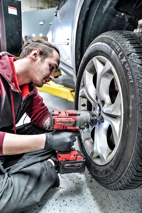 Tired Person, Milwaukee Power Tools, Bling Car Accessories, Discount Tires, Car Workshop, Tire Change, Automobile Engineering, Car Fix, Safe Cars