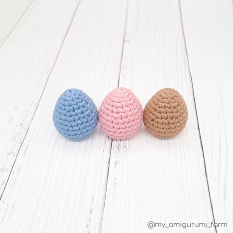 FREE CROCHET MINI EASTER EGG PATTERN Crochet Easter Eggs That Open, Mini Crochet Egg Pattern, Crochet Small Egg Pattern, Free Crochet Easter Egg Pattern, Amigurumi Egg Free Pattern, Amigurumi Easter Free Pattern, Crochet Egg Pattern Free, Crochet Eggs Free Pattern, Easter Egg Crochet Patterns Free