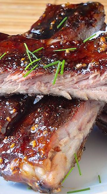 Pork Rib Glaze, Slow Cooked Oven Ribs, Garlic Ribs, Honey Garlic Ribs, Sticky Ribs, Ribs Recipes, Bbq Recipes Ribs, Beef Ribs Recipe, Honey Barbecue