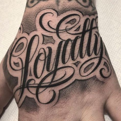 Loyalty Tattoo Designs, Loyalty Tattoo, Tattoo On, Tattoo Designs, Writing, Tattoos