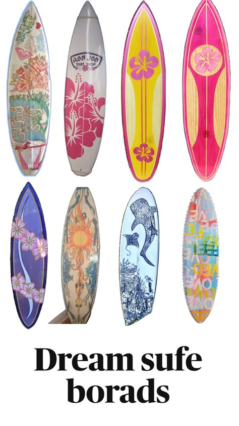 Surfboard Craft, Surfer Girl Aesthetic, Surfboard Art Design, Surfboard Painting, Seashell Art Diy, Surfing Aesthetic, Longboard Design, Beach Wall Collage, Skateboard Aesthetic